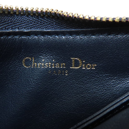 CHRISTIAN DIOR Saddle trotter pattern coin purse Canvas Ladies [Used]