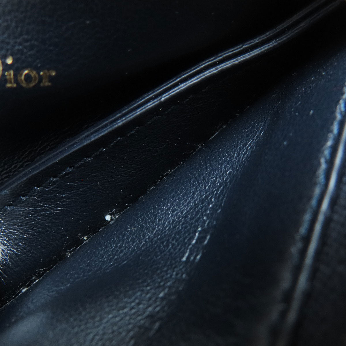 CHRISTIAN DIOR Saddle trotter pattern coin purse Canvas Ladies [Used]