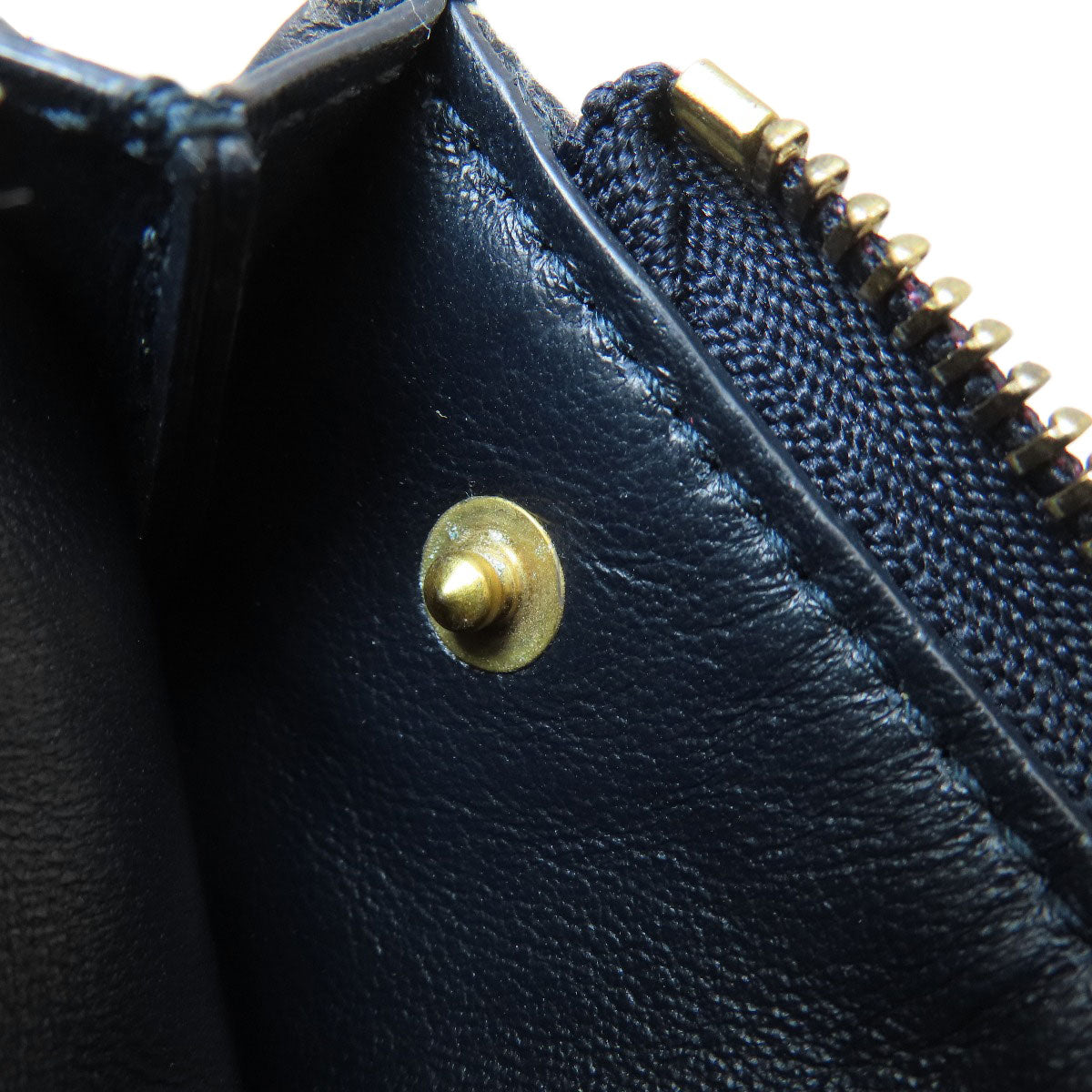 CHRISTIAN DIOR Saddle trotter pattern coin purse Canvas Ladies [Used]