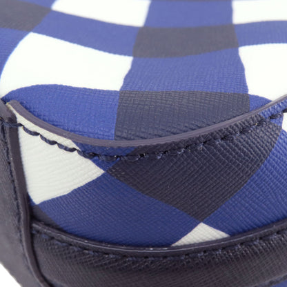 kate spade Checkpattern Shoulder Bag PVC Ladies [Used]