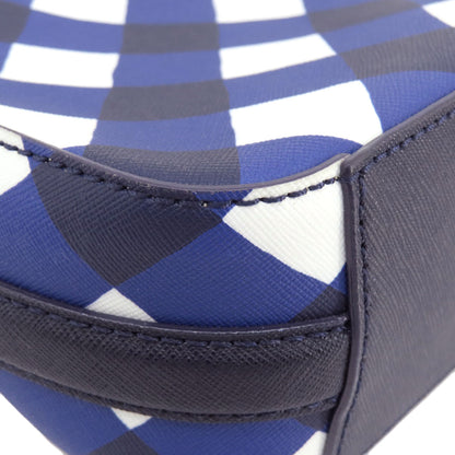 kate spade Checkpattern Shoulder Bag PVC Ladies [Used]