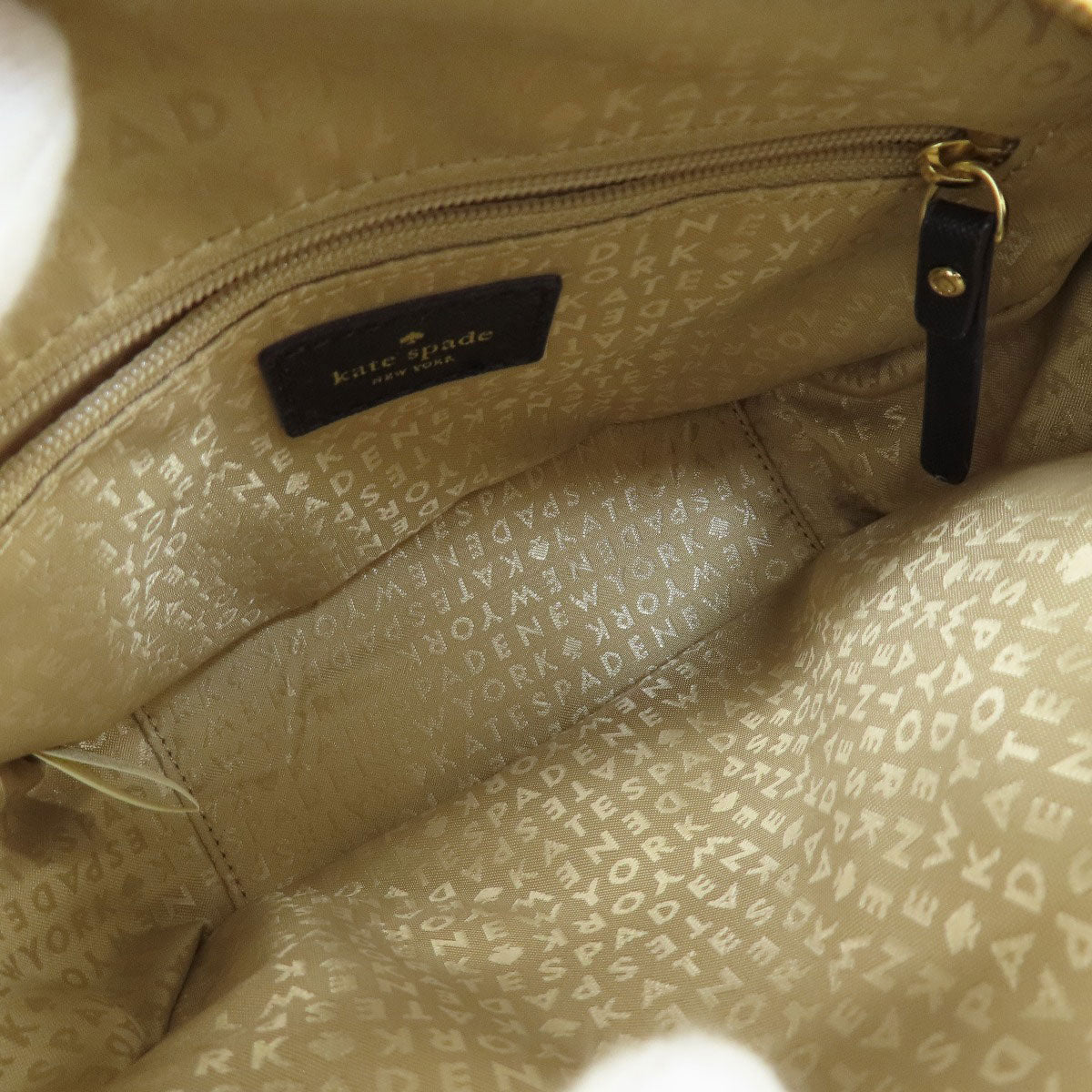 kate spade Checkpattern Shoulder Bag PVC Ladies [Used]