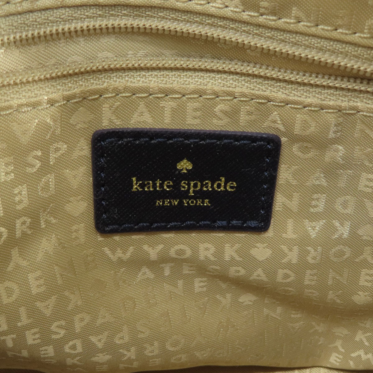 kate spade Checkpattern Shoulder Bag PVC Ladies [Used]