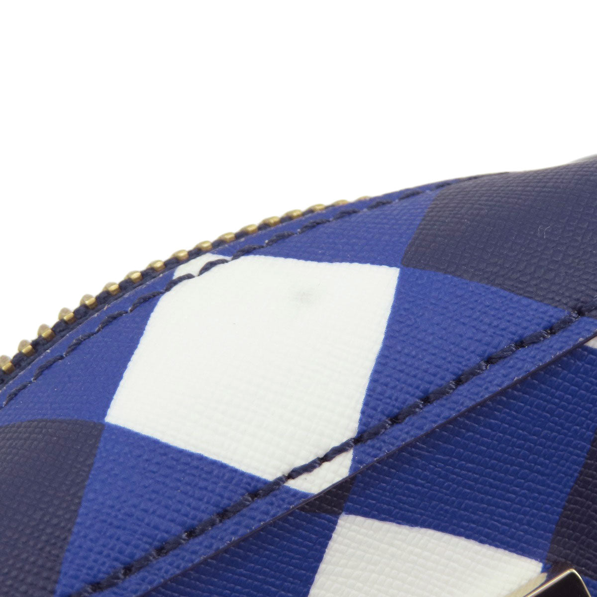 kate spade Checkpattern Shoulder Bag PVC Ladies [Used]