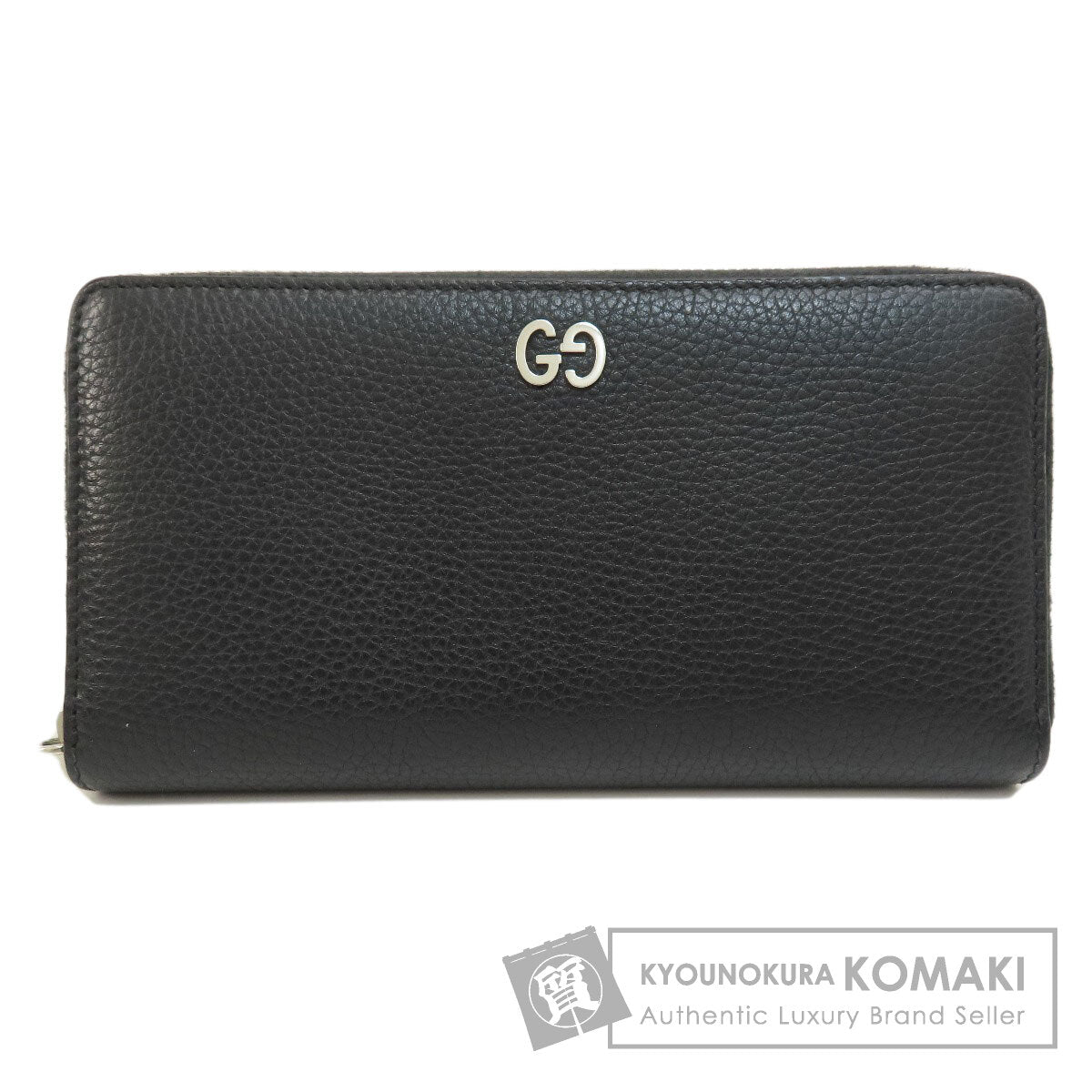 GUCCI  473228 Long wallet (with coin pocket) logo Leather Ladies