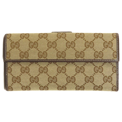 GUCCI  212089 Long wallet (with coin pocket) GG Canvas Ladies