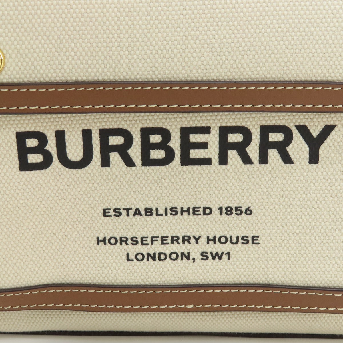 BURBERRY   Handbag Logo 2WAY Canvas Ladies