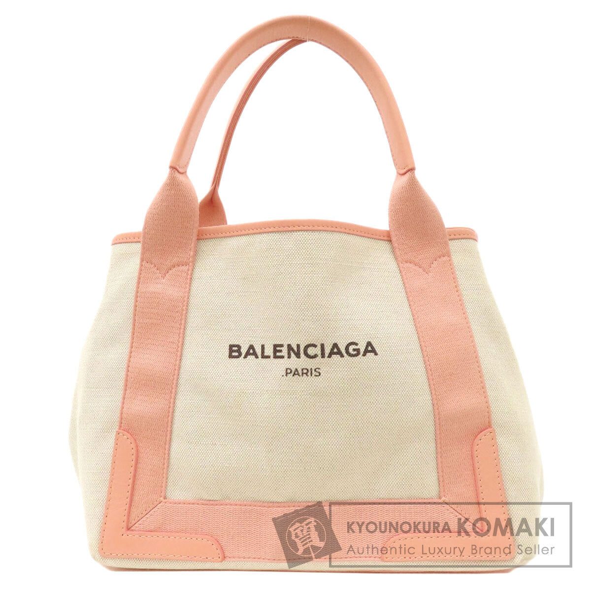 BALENCIAGA   Tote Bag NAVY CABAS Canvas Ladies