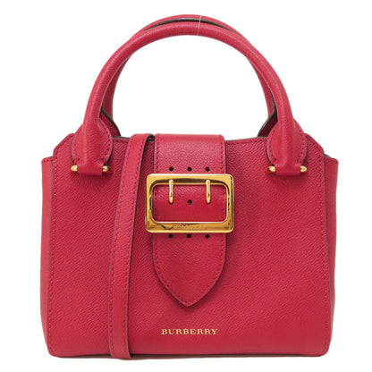 BURBERRY   Tote Bag Logo 2WAY Leather Ladies