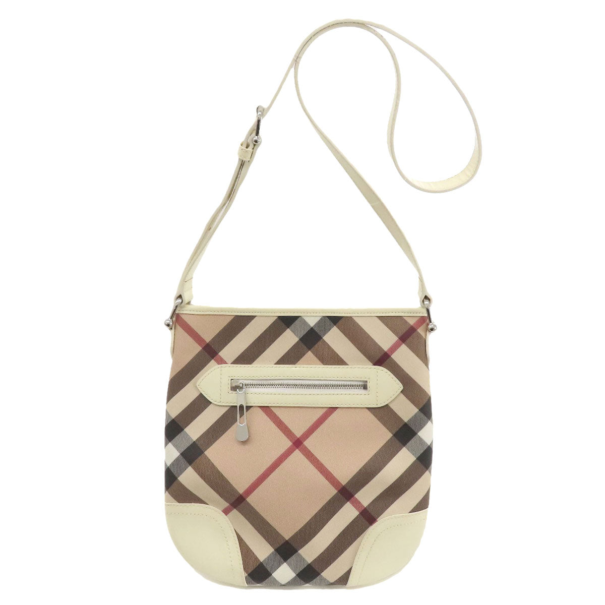 BURBERRY   Shoulder Bag Nova Check PVC Ladies