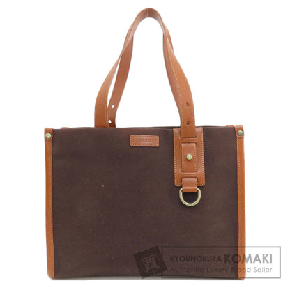 BURBERRY logo Tote Bag Canvas Ladies [Used]