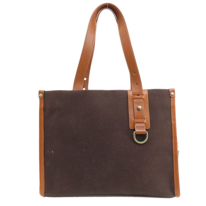 BURBERRY logo Tote Bag Canvas Ladies [Used]