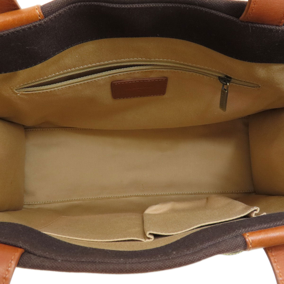 BURBERRY logo Tote Bag Canvas Ladies [Used]