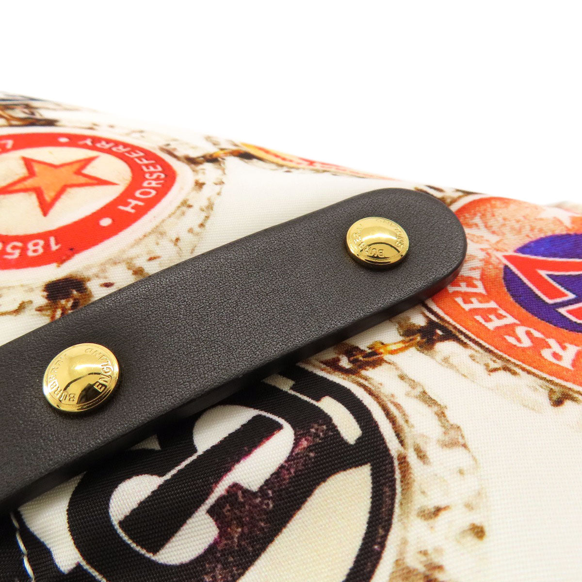 BURBERRY Bottle Cap Print Tote Bag Nylon Ladies [Used]