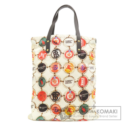 BURBERRY Bottle Cap Print Tote Bag Nylon Ladies [Used]