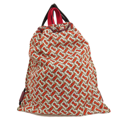 BURBERRY B logo Backpack Â· Daypack Nylon Ladies [Used]
