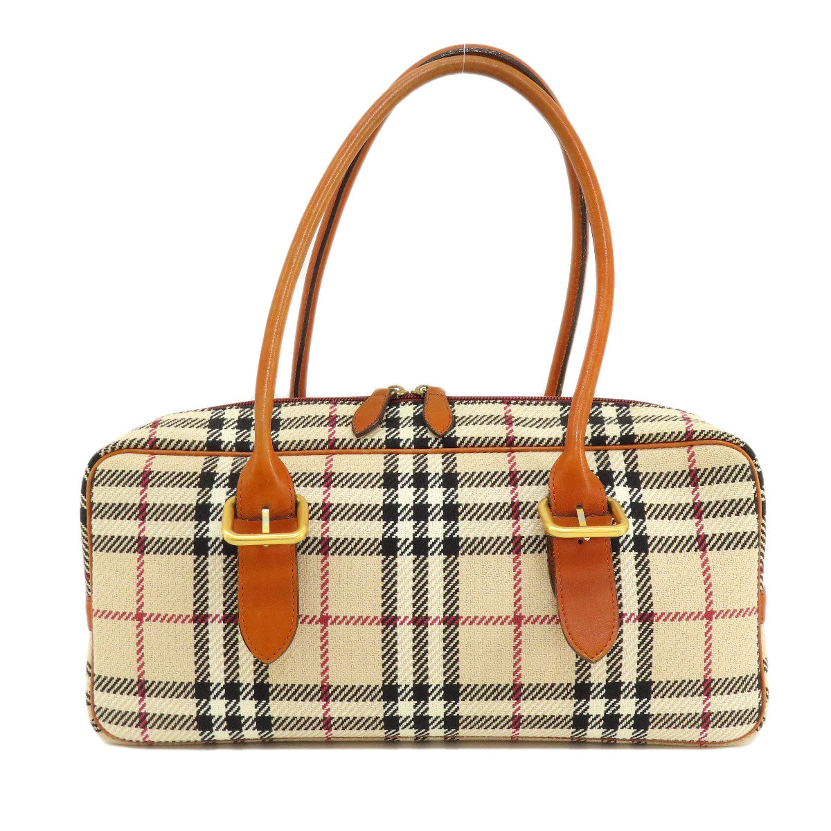 BURBERRY   Handbag Nova Check Knit Ladies