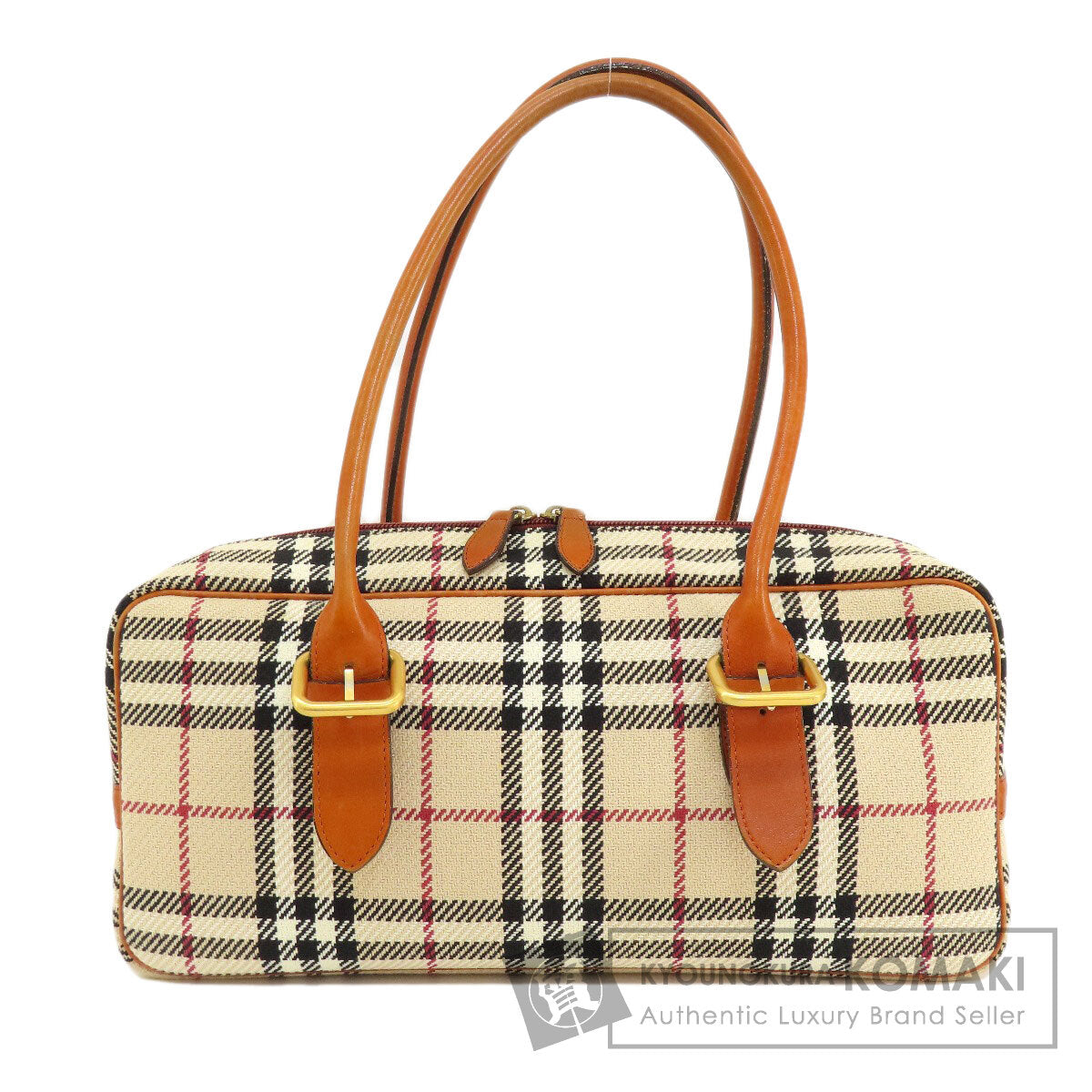 BURBERRY   Handbag Nova Check Knit Ladies