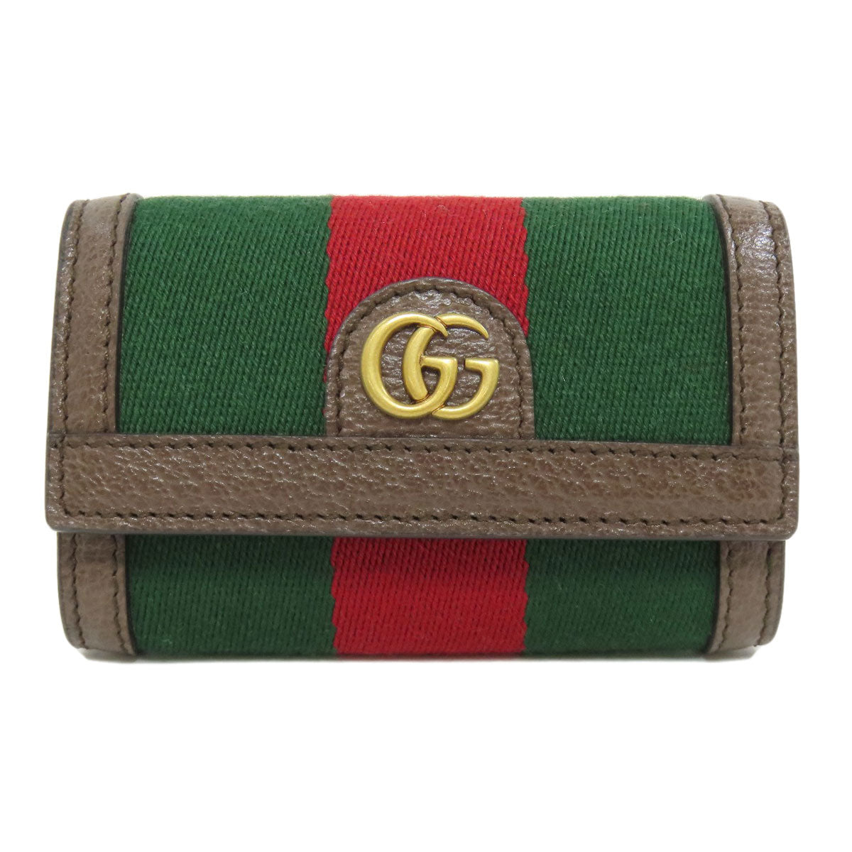 GUCCI  722950 key holder  GG Marmont Sherry Line Canvas LeatherLadies