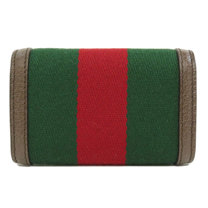 GUCCI  722950 key holder  GG Marmont Sherry Line Canvas LeatherLadies