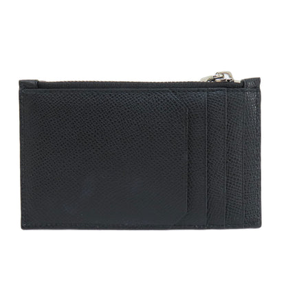 BALLY Barry Stripe Card Case Leather Ladies [Used]