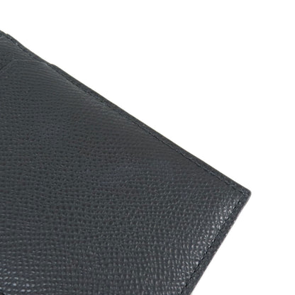 BALLY Barry Stripe Card Case Leather Ladies [Used]