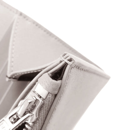 BALENCIAGA 490624 logo Long wallet (with coin pocket) Leather Ladies [Used]