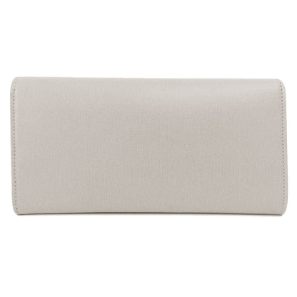 BALENCIAGA 490624 logo Long wallet (with coin pocket) Leather Ladies [Used]