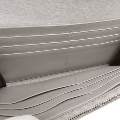 BALENCIAGA 490624 logo Long wallet (with coin pocket) Leather Ladies [Used]