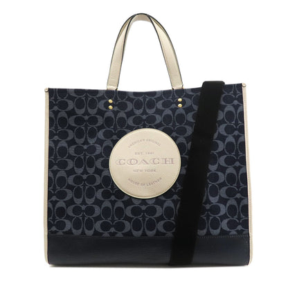 COACH  C2827 Tote Bag Signature 2WAY Canvas Ladies