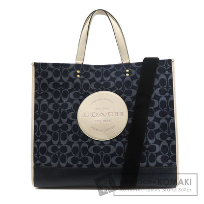 COACH  C2827 Tote Bag Signature 2WAY Canvas Ladies