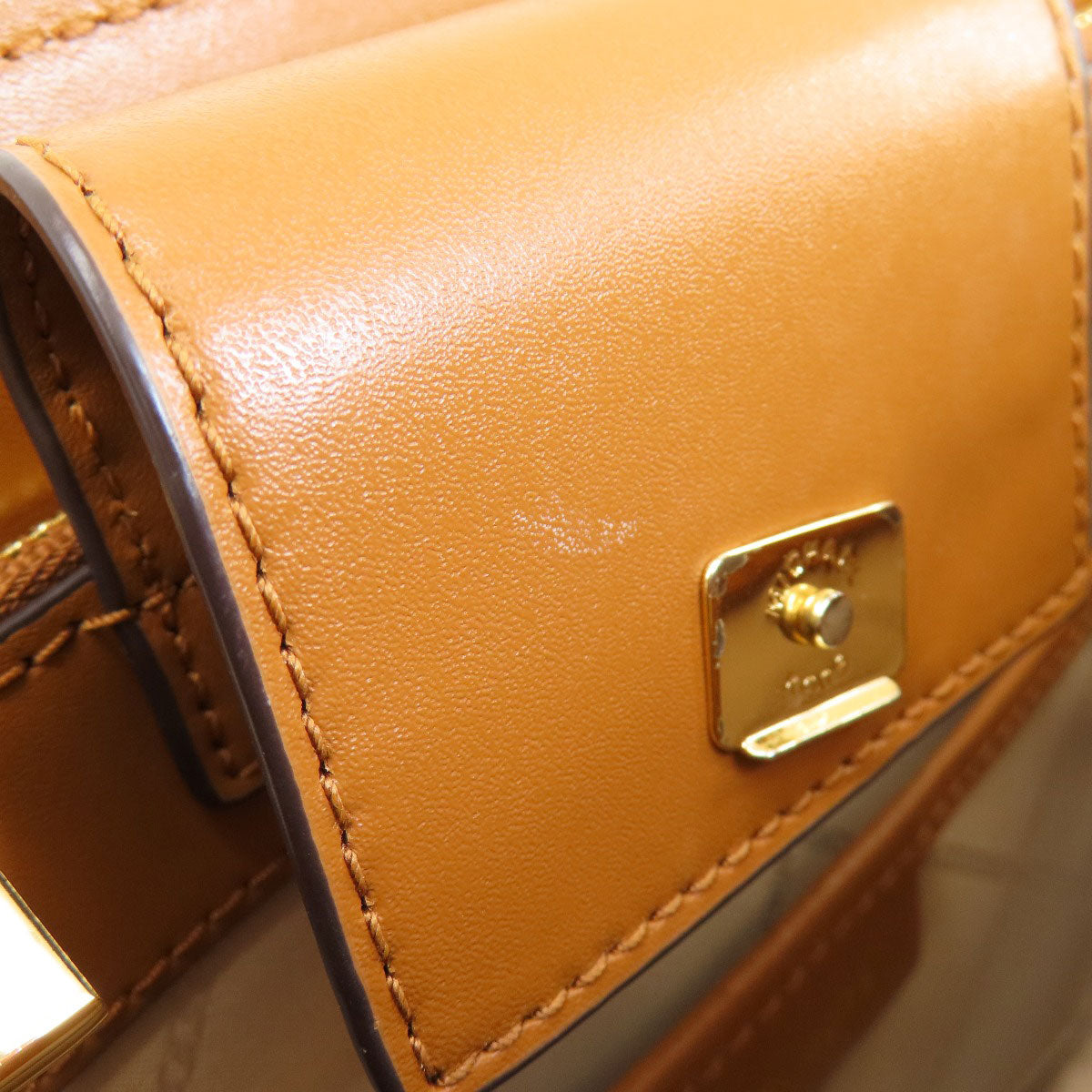 マイケルコース MKシグネチャー ハンドバッグ PVC レディース 【中古】【Michael Kors】