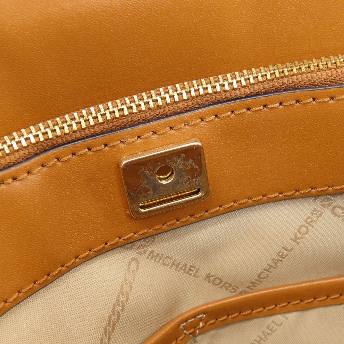 Michael Kors MK signature Handbag PVC Ladies [Used]