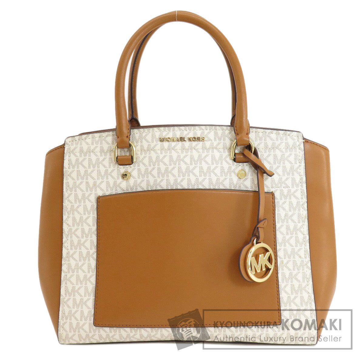 マイケルコース MKシグネチャー ハンドバッグ PVC レディース 【中古】【Michael Kors】