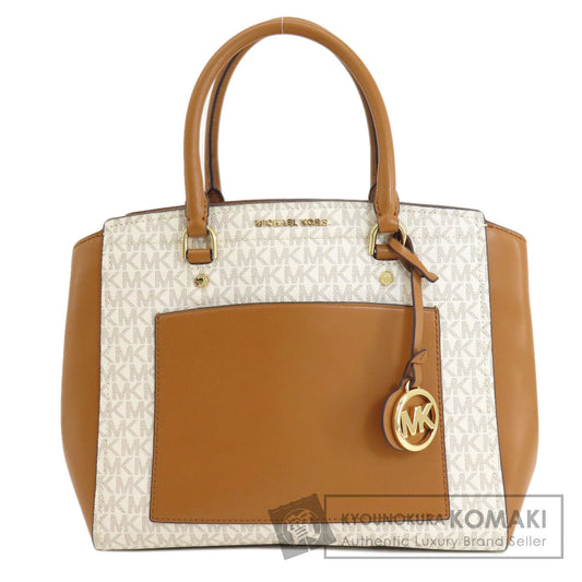 マイケルコース MKシグネチャー ハンドバッグ PVC レディース 【中古】【Michael Kors】