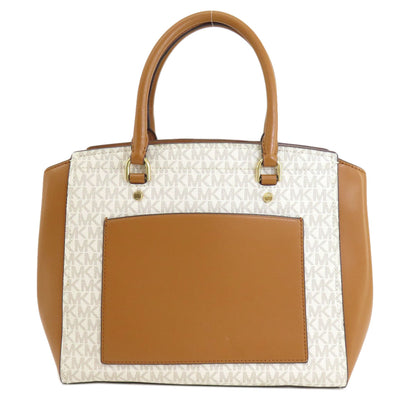 マイケルコース MKシグネチャー ハンドバッグ PVC レディース 【中古】【Michael Kors】