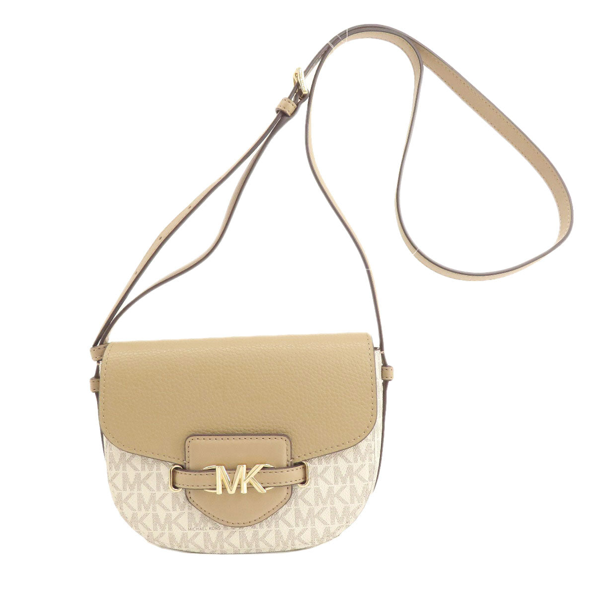 Michael Kors MK signature Shoulder Bag Leather Coated CanvasLadies [Used]