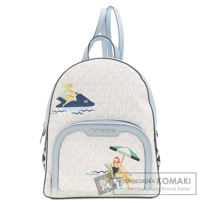 Michael Kors Resort motif Backpack Â· Daypack PVC LeatherLadies [Used]