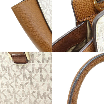 Michael Kors MK Signature 2WAY Handbag Leather PVCLadies [Used]