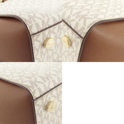 Michael Kors MK Signature 2WAY Handbag Leather PVCLadies [Used]