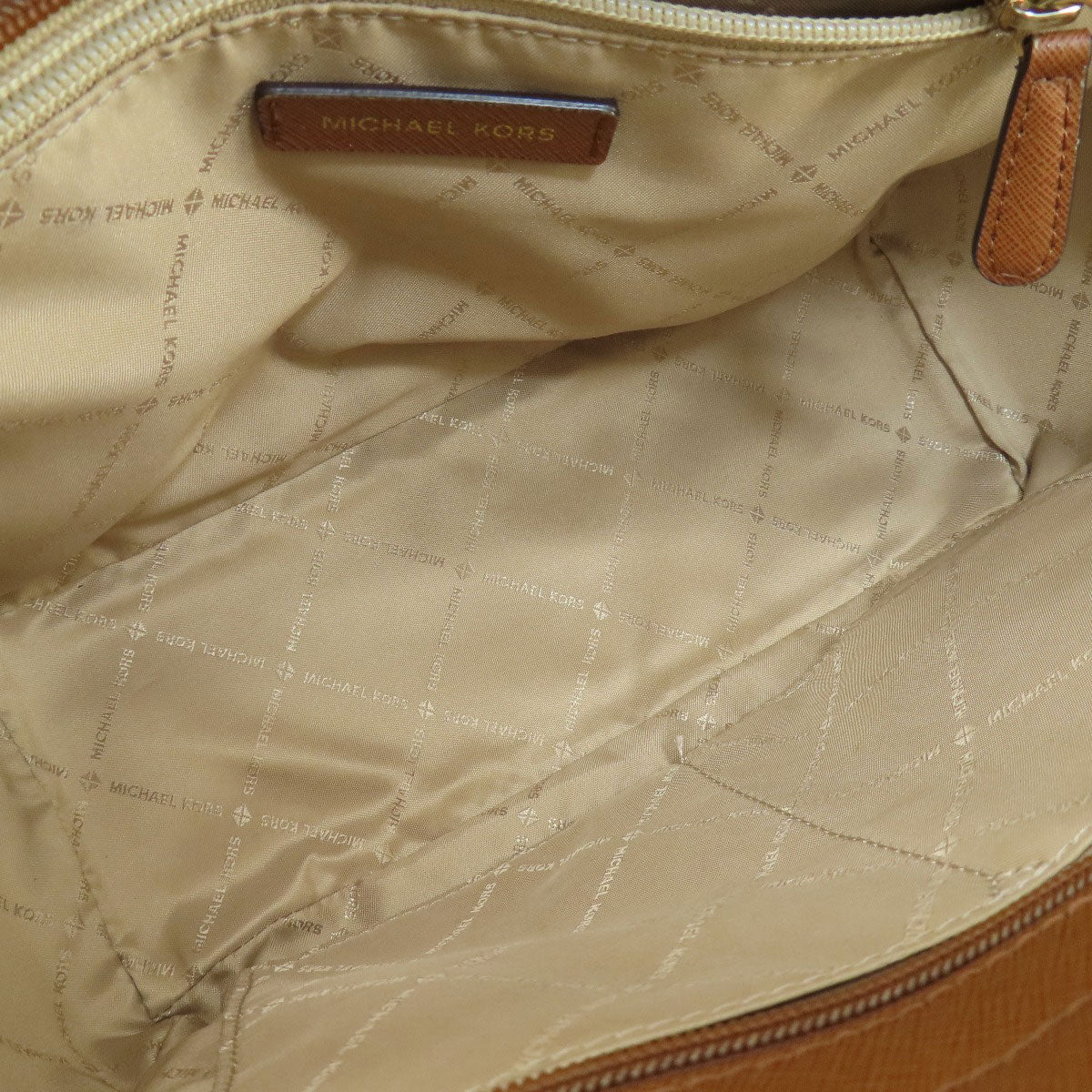 Michael Kors MK Signature 2WAY Handbag Leather PVCLadies [Used]