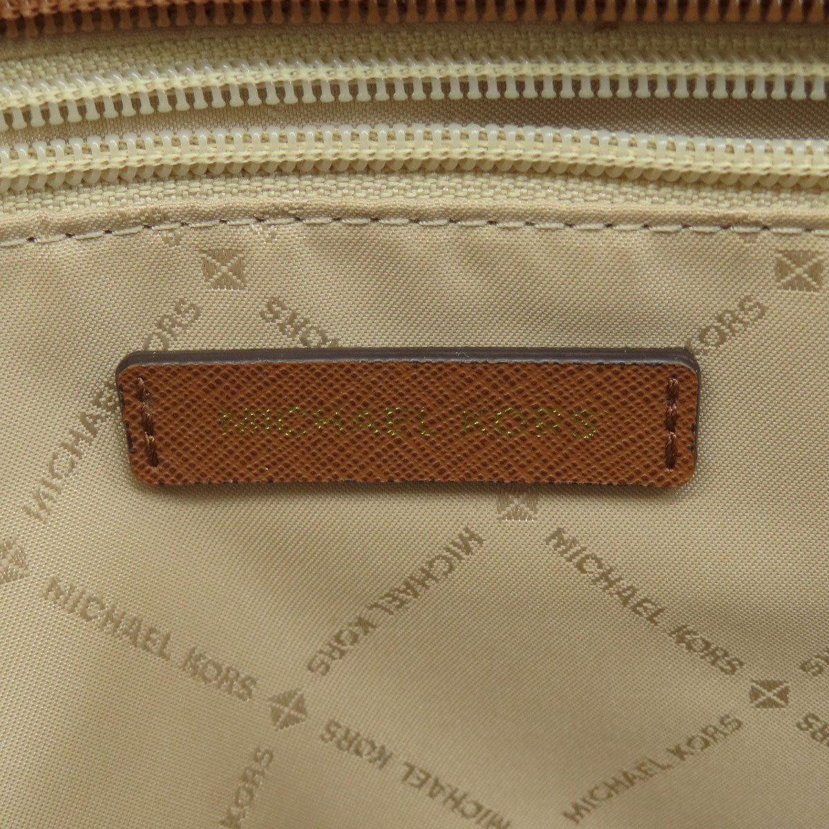 Michael Kors MK Signature 2WAY Handbag Leather PVCLadies [Used]