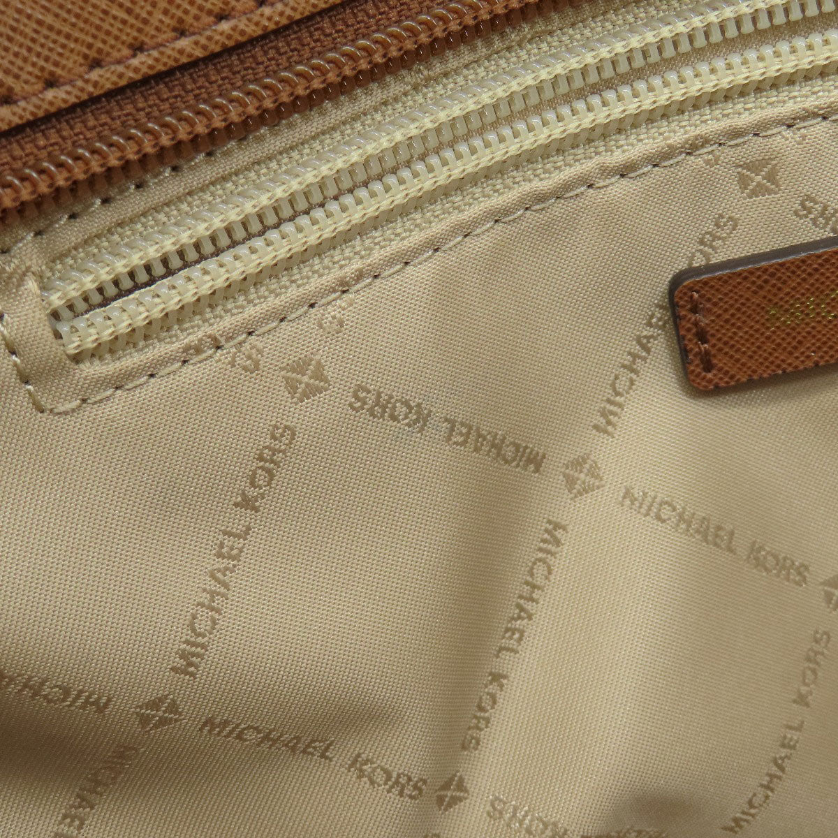 Michael Kors MK Signature 2WAY Handbag Leather PVCLadies [Used]