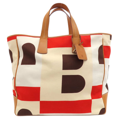 BALLY   Tote Bag logo Canvas Ladies