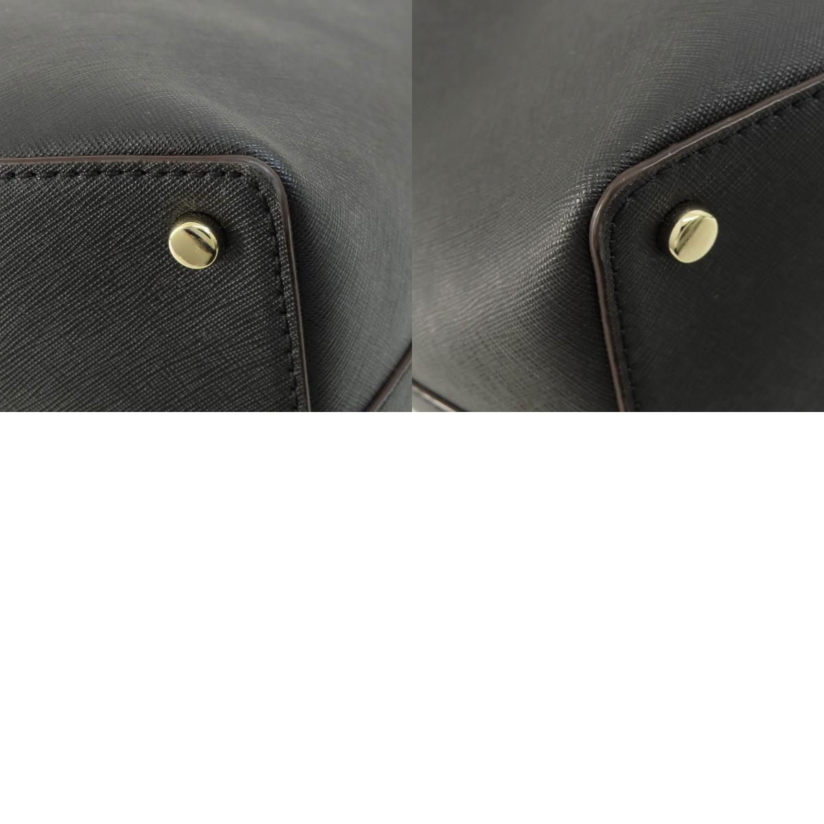 kate spade logo Tote Bag Leather Ladies [Used]