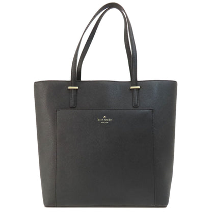 kate spade logo Tote Bag Leather Ladies [Used]