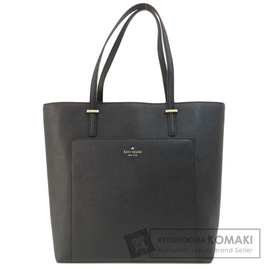 kate spade logo Tote Bag Leather Ladies [Used]