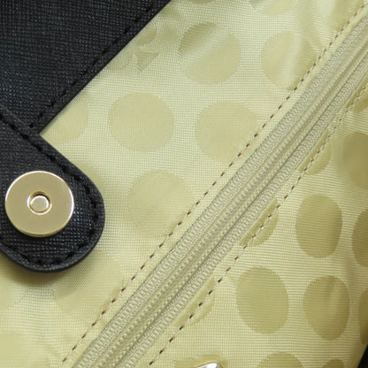 kate spade logo Tote Bag Leather Ladies [Used]