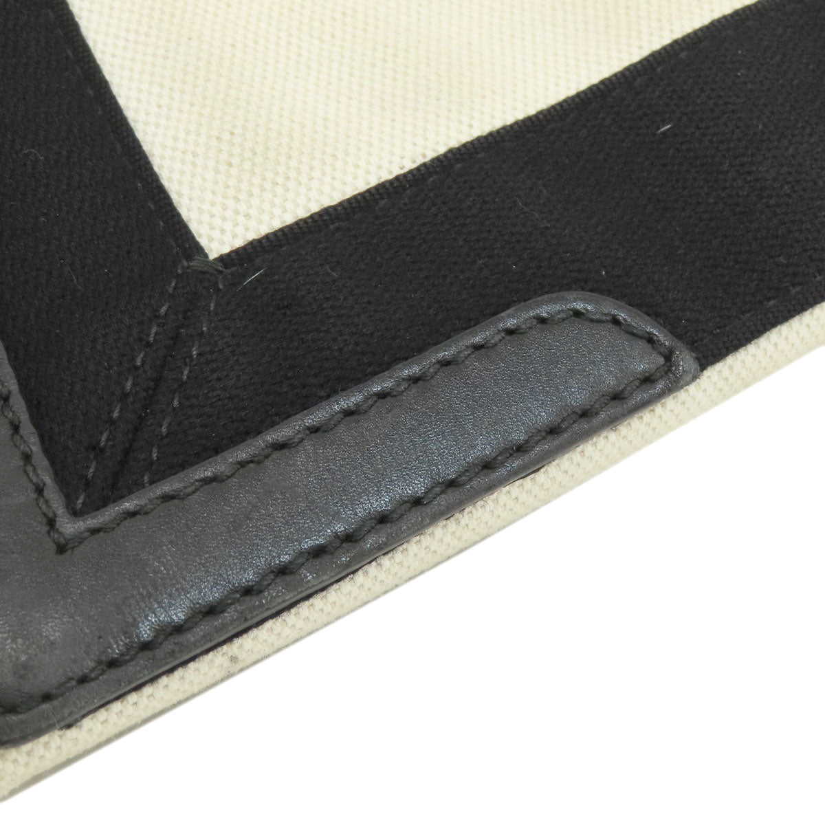 BALENCIAGA 339933 NAVY CABAS S S Tote Bag Canvas Ladies [Used]