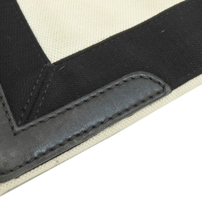 BALENCIAGA 339933 NAVY CABAS S S Tote Bag Canvas Ladies [Used]